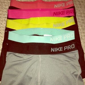 PACKAGE OF NIKE PROS shortest length! $25 per pair